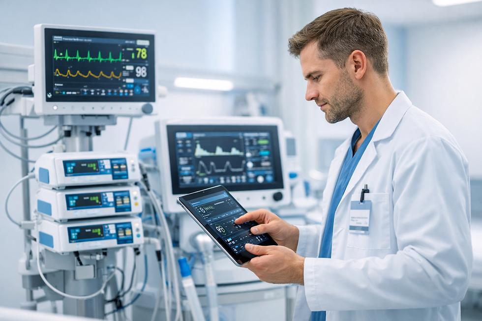 Medical equipment maintenance support team