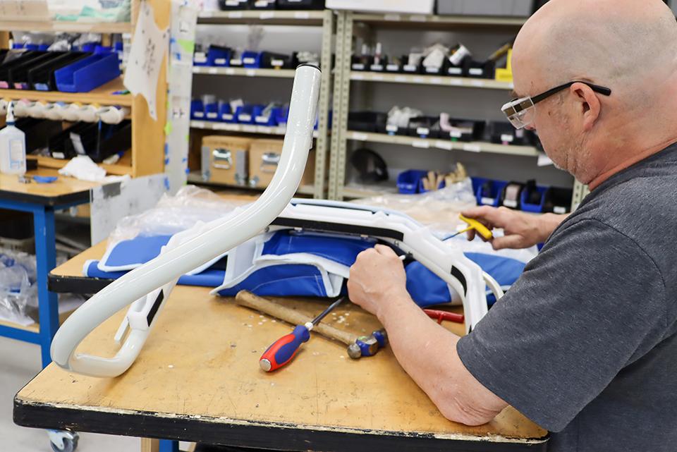 Custom fabrication of medical equipment components
